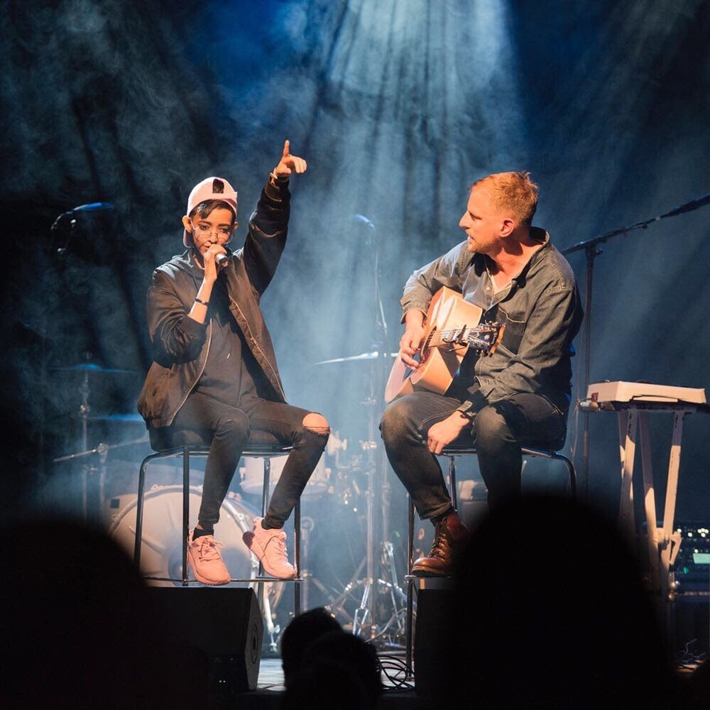 Amaani during a performance (Amaani Yahya)