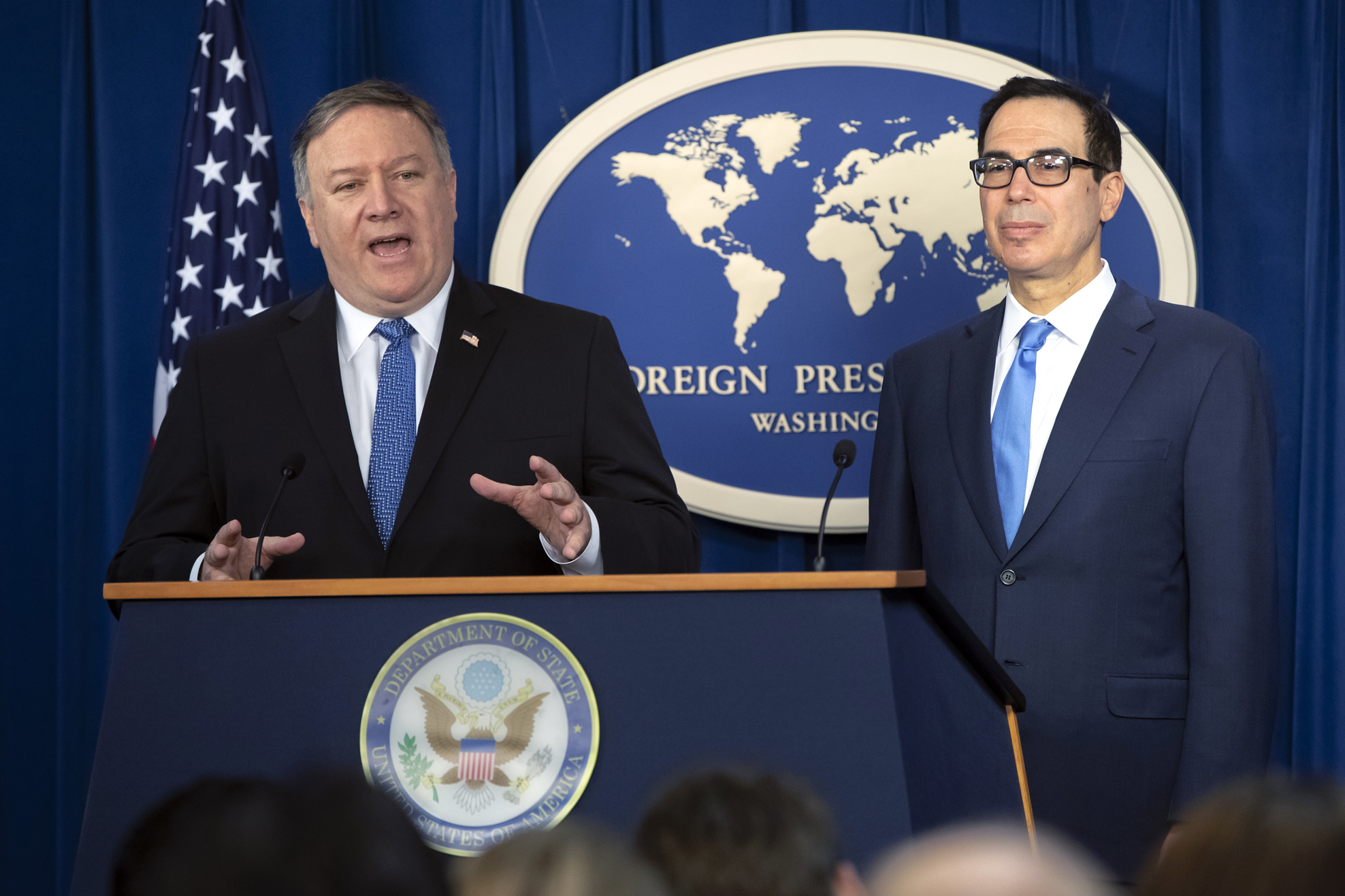 Pompeo and Mnuchin