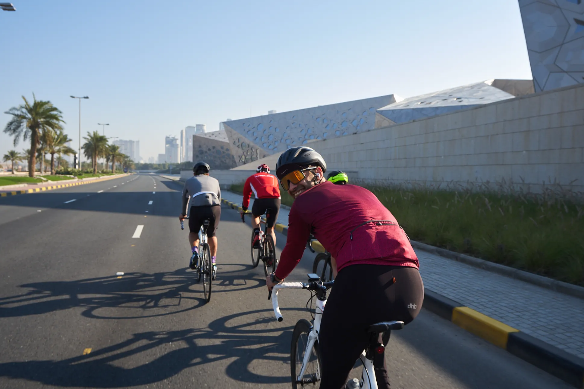 Cycling tour around downtown Kuwait City, led by Abdulrahman. (Credit: Abdulrahman Alkhamees)