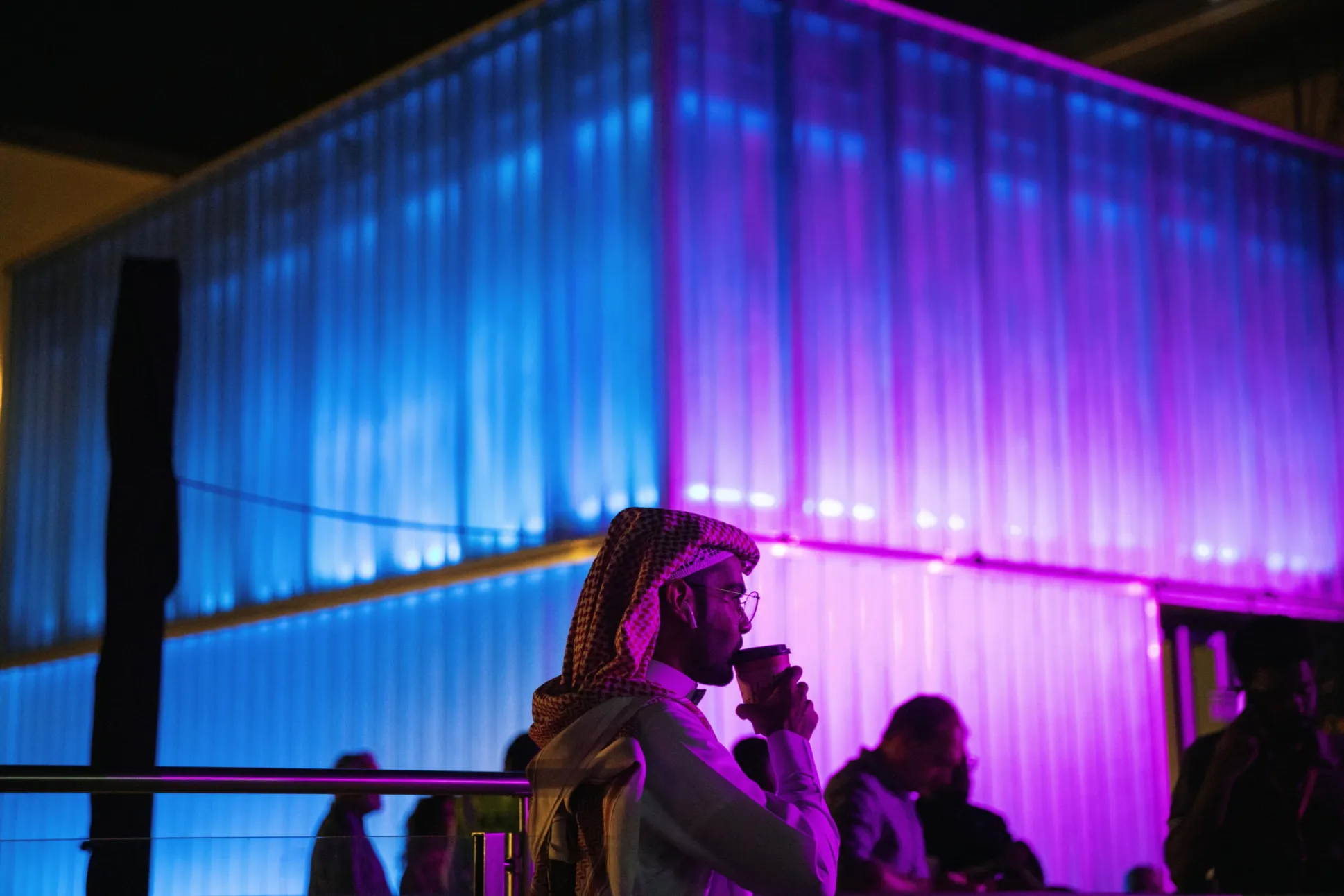 Family members of students graduating from the King Abdullah University of Science and Technology attend the school’s graduation ceremony at KAUST near the city of Jeddah, Saudi Arabia, December 13, 2019. (REUTERS/Lucas Jackson)