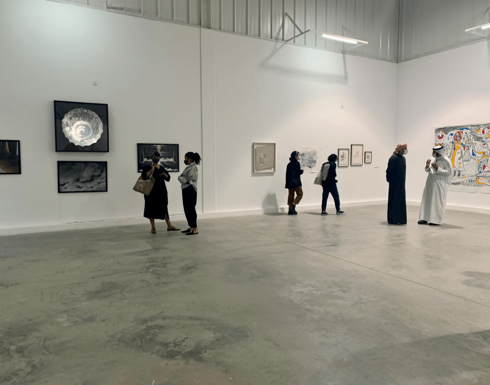 101's second art sale exhibition (Photo provided by Engage 101)