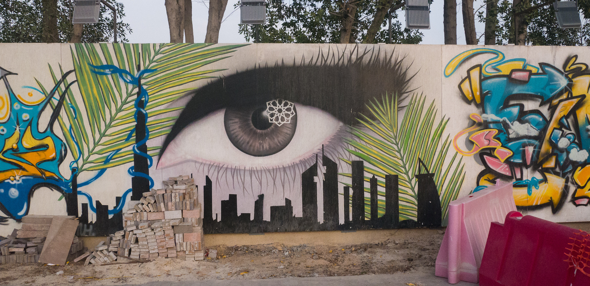 Dubai mural