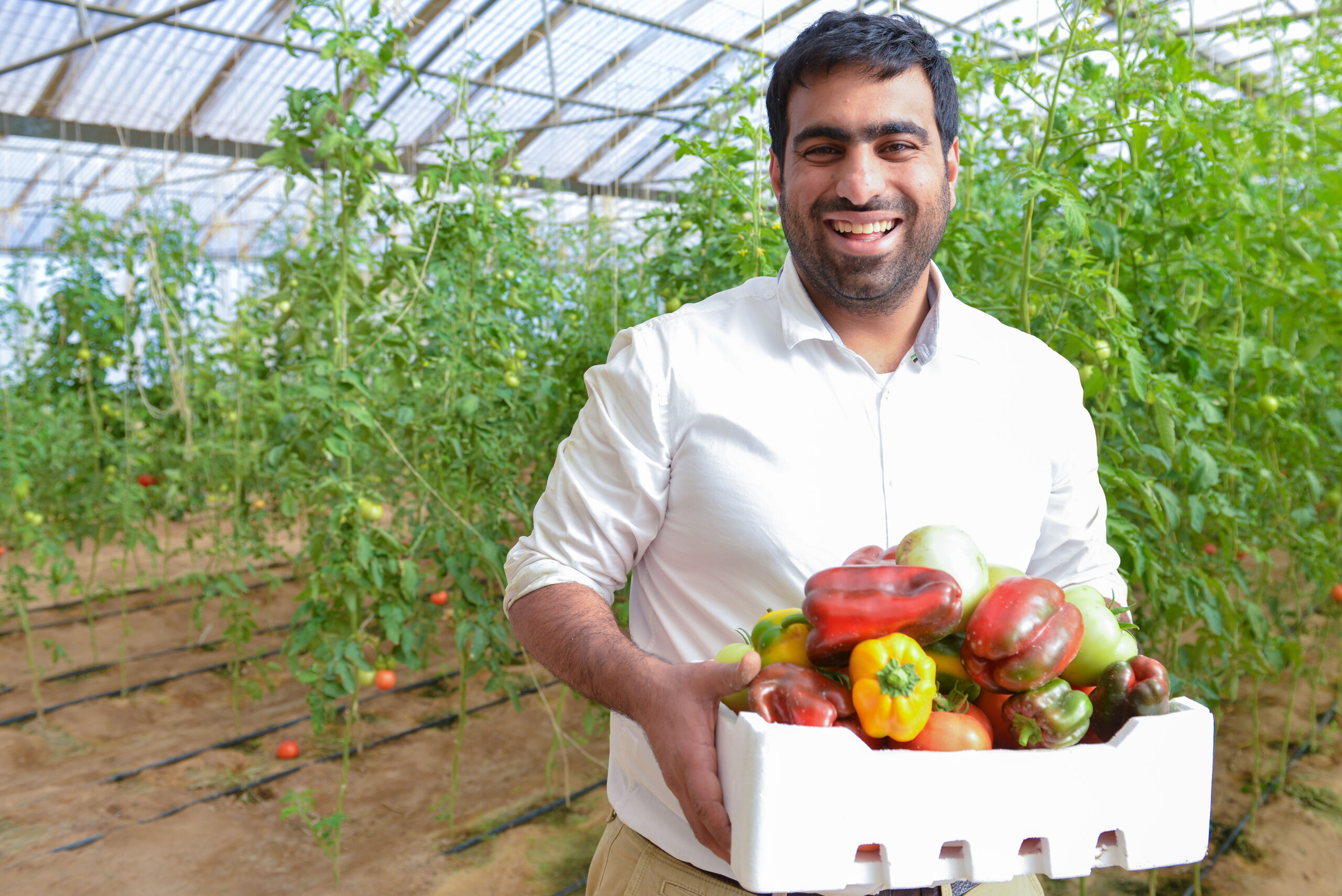 Ali BouKhamseen at Kenaneya Farm