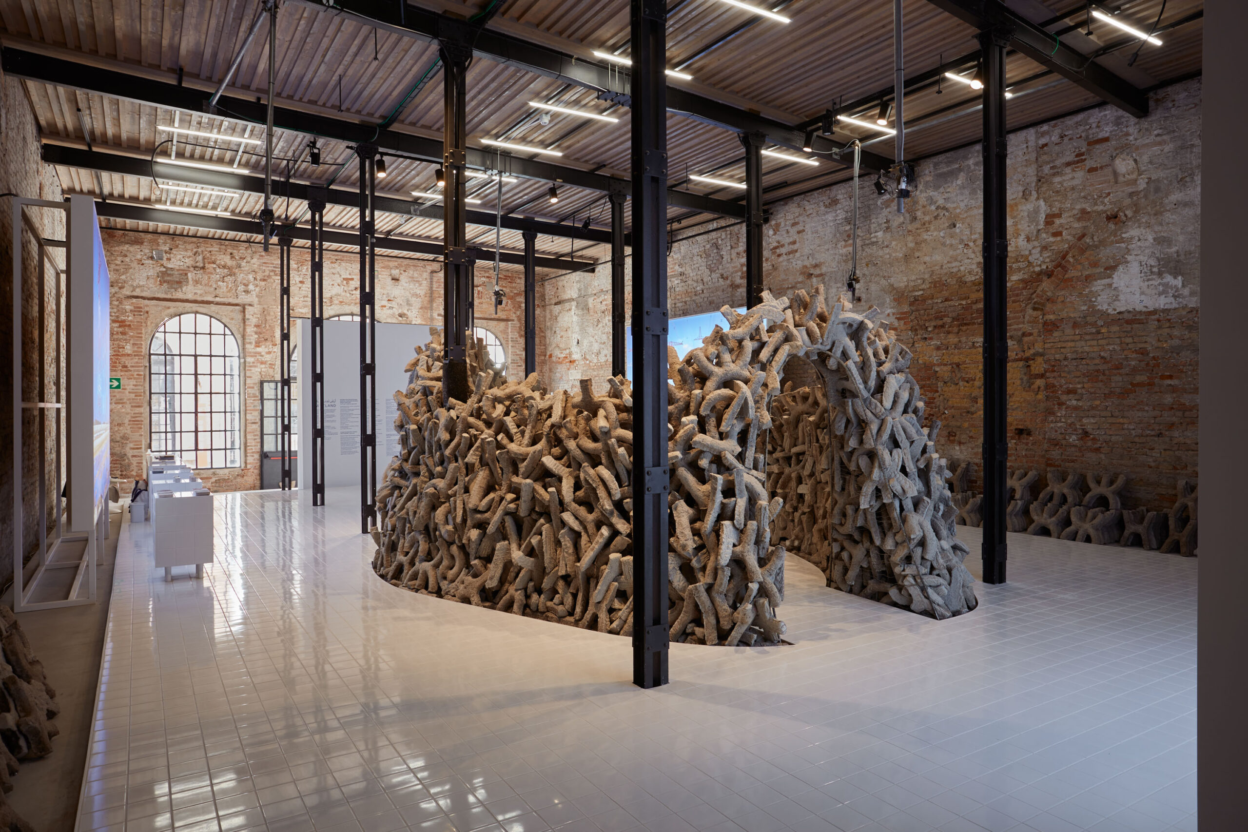 'Wetland,' the UAE's national presentation at the Venice Architecture Biennale 2021 (Credit: National Pavillion UAE La Biennale Di Venezia, photography by Frederico Torra)