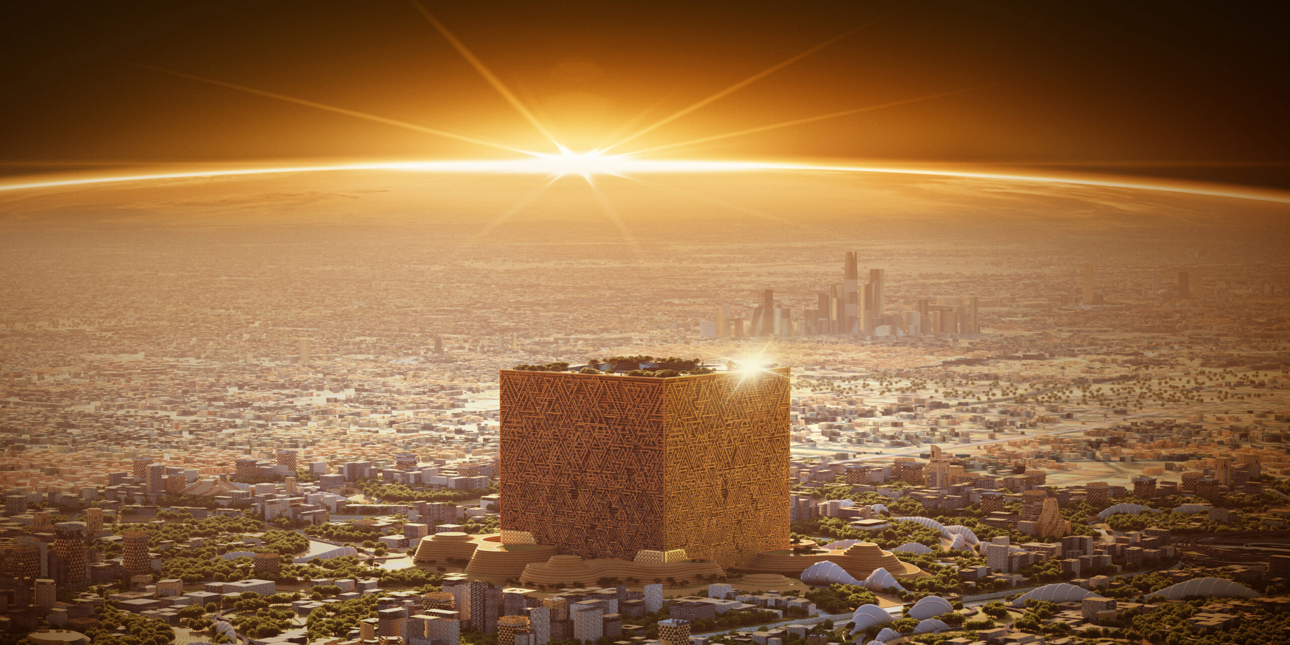 A digital rendering of New Murabba. (Credit: New Murabba Development Company)