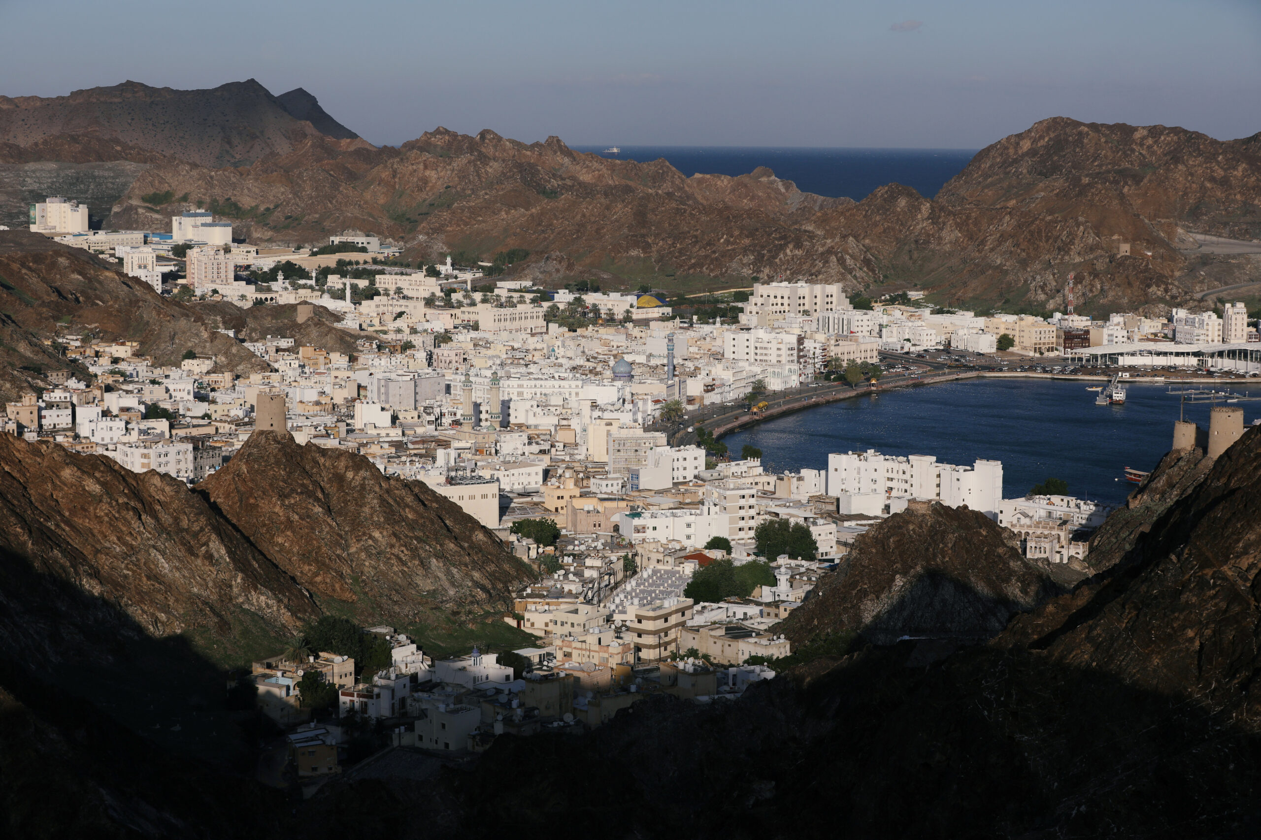 General view of old Muscat, Oman, January 12, 2020 (REUTERS/Christopher Pike)