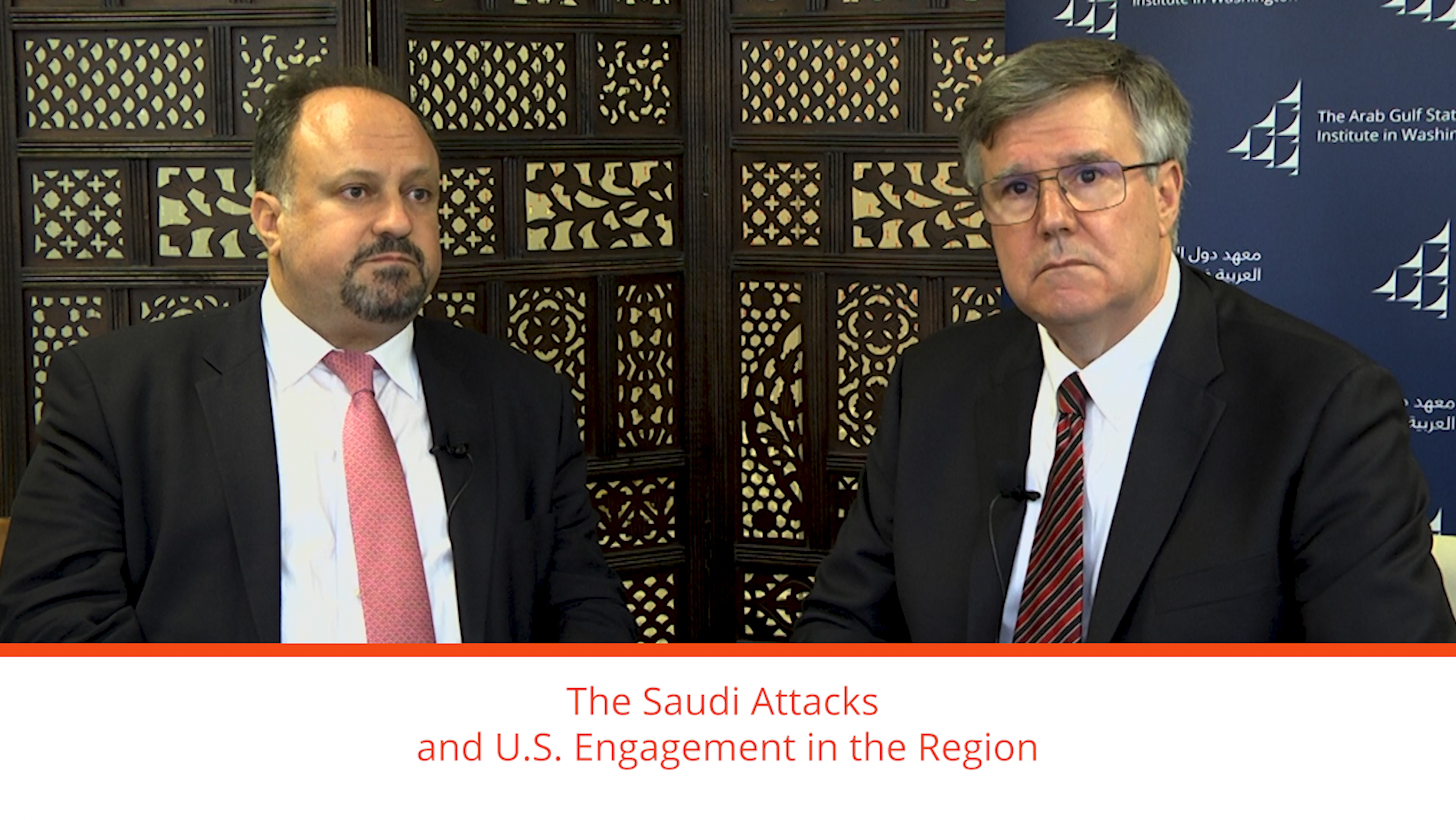 Bernard Haykel, left, and Gregory Gause