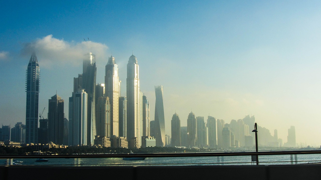 View of Dubai, United Arab Emirates