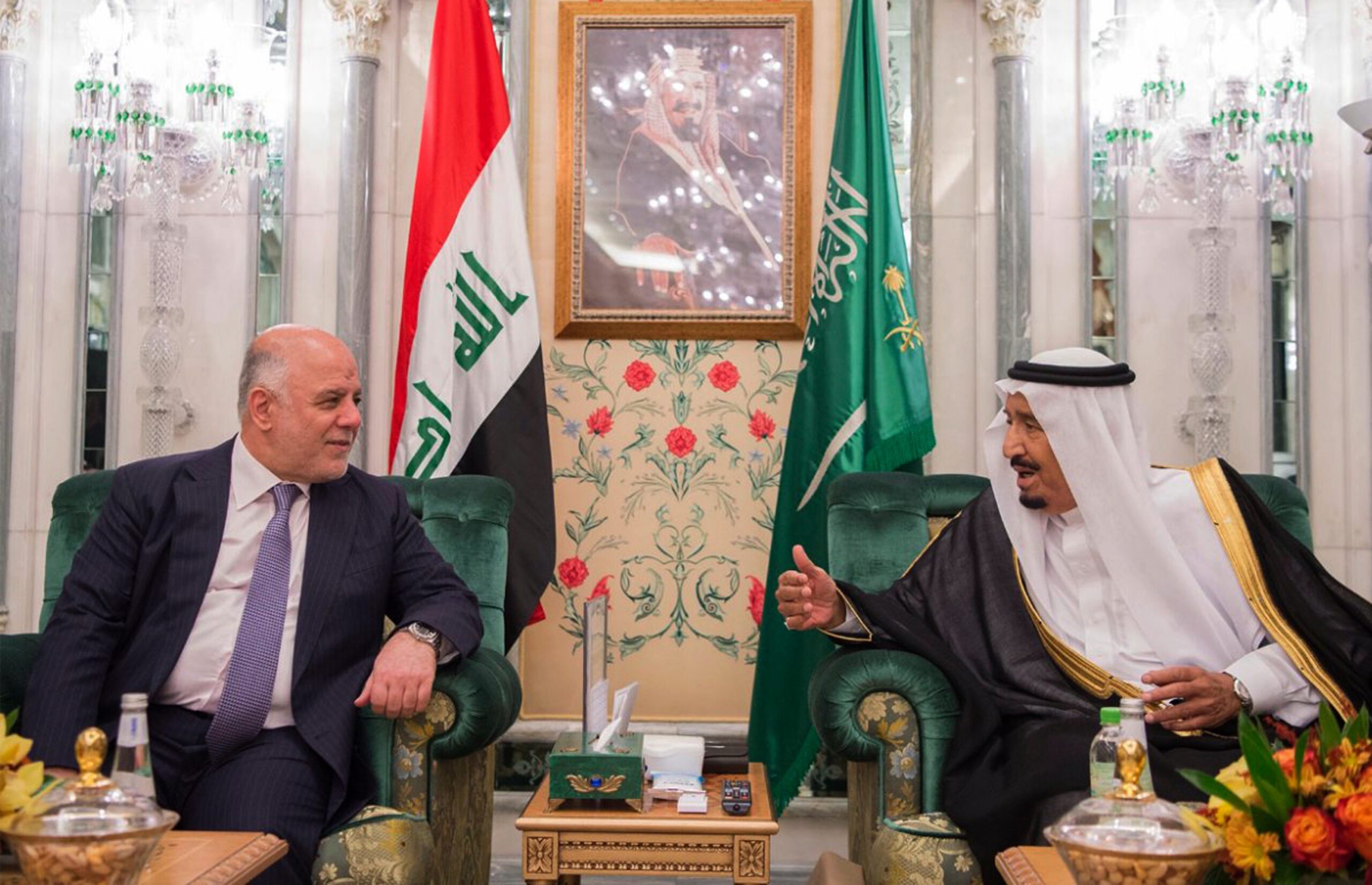 Haider al-Abadi and King Salman