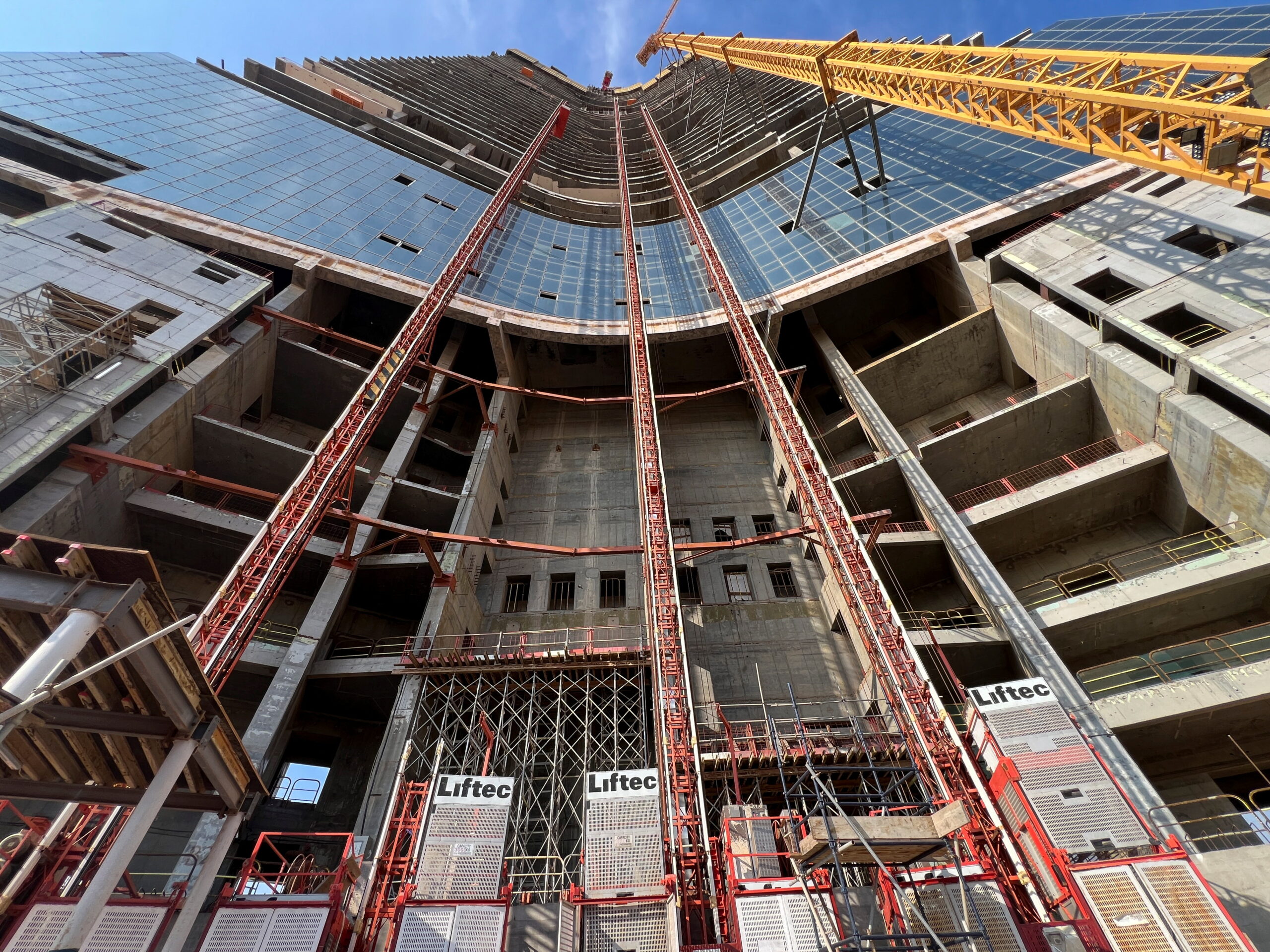 A view of the construction site of Jeddah Tower in Jeddah, Saudi Arabia, January 20. (REUTERS/Ibraheem Abu Mustafa)