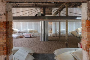 "Heatwave," Bahrain pavilion, 2025 Venice Biennale of Architecture (Photo by Ishaq Madan, courtesy of Bahrain Authority for Culture and Antiquities)