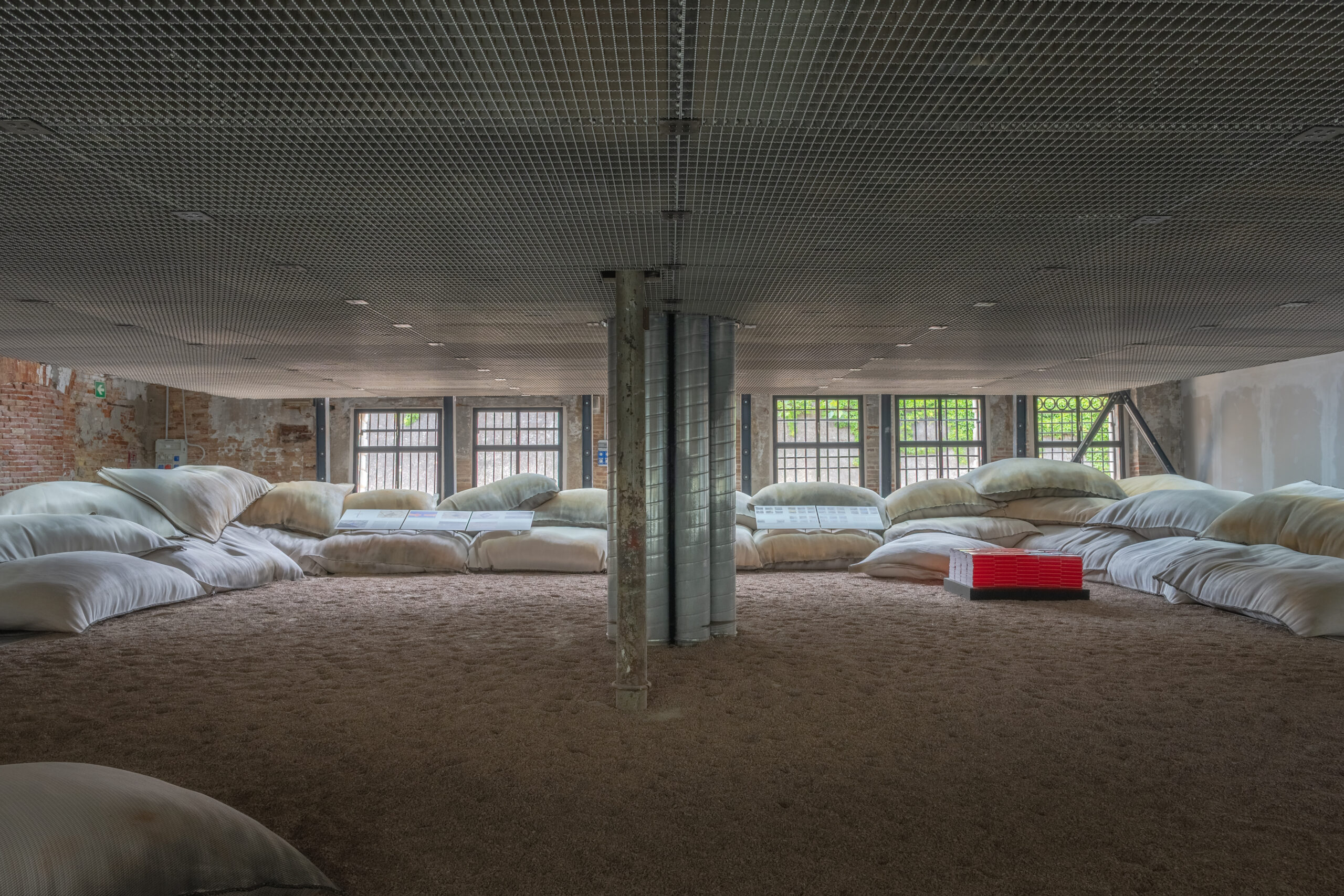 "Heatwave," Bahrain pavilion, 2025 Venice Biennale of Architecture (Photo by Ishaq Madan, courtesy of Bahrain Authority for Culture and Antiquities)