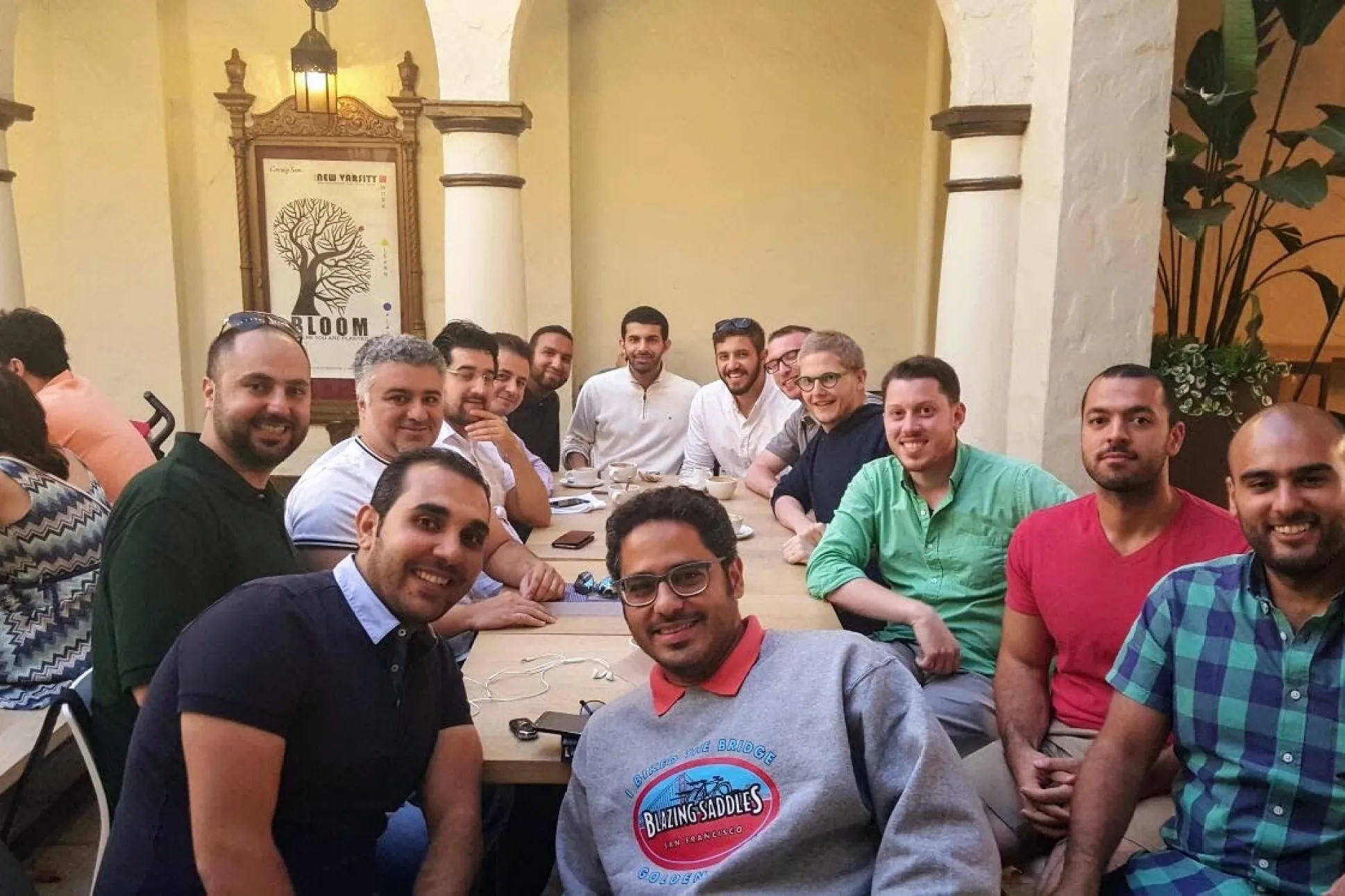 "Sunday at Six" – a weekly gathering of Arab and GCC citizens working in Silicon Valley (Abdulrahman Alfozan)