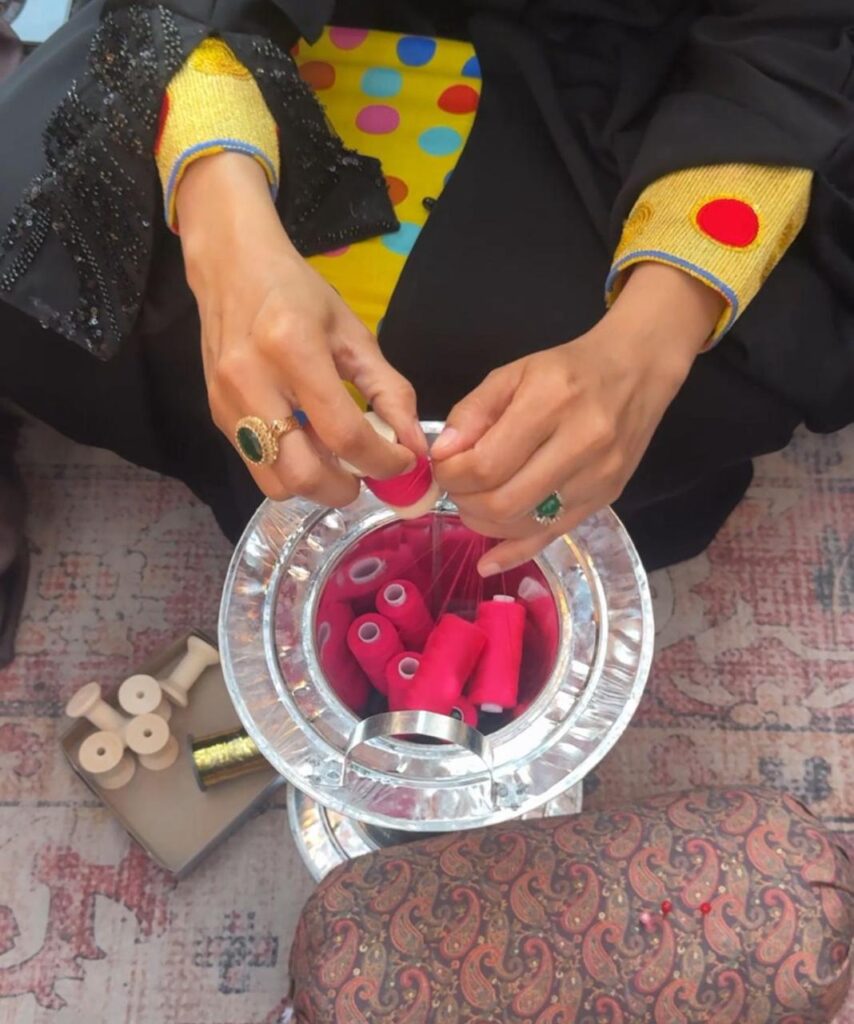 Participant at Talli Circle workshop. (Courtesy of Talli Circle)