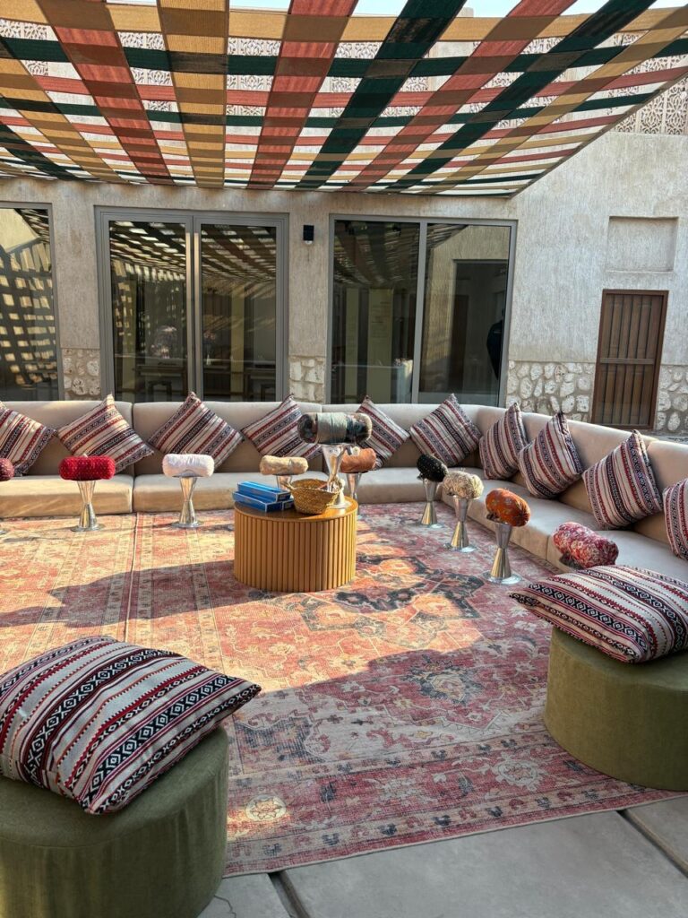 Talli Circle workshop at Al Shindagha Museum. (Courtesy of Talli Circle) 